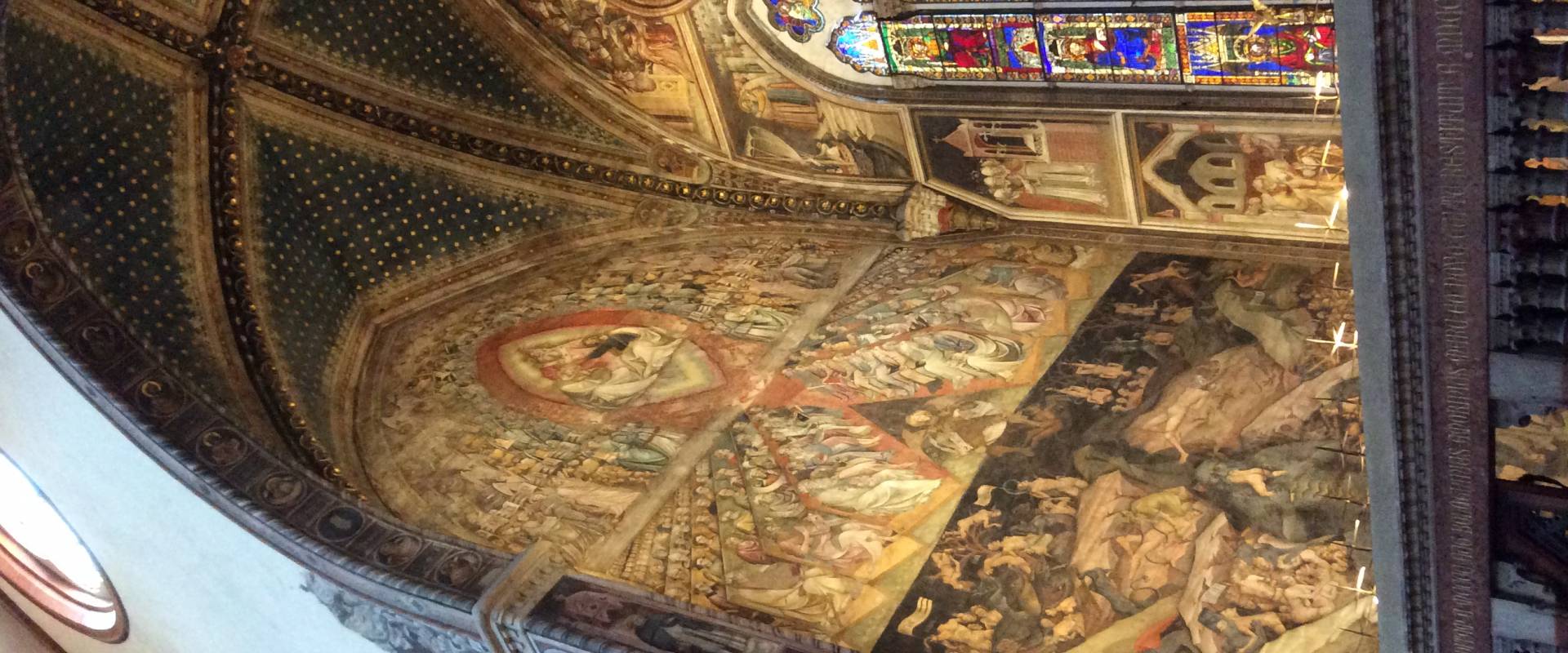 Cappella Bolognini, “Il giudizio universale”, Giovanni da Modena photo by Paolapla